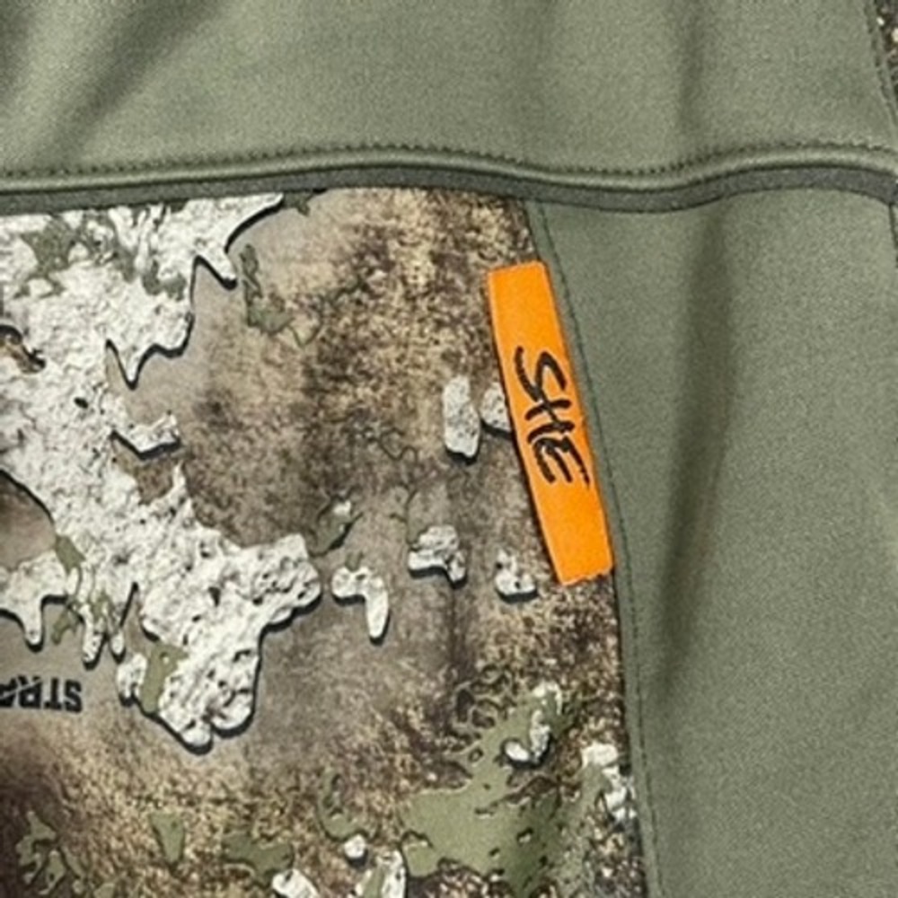 SHE Outdoor Camo Hunting Pants Womens Medium Green Excellent Strata Fleece Lined - Picture 9 of 13